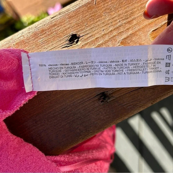 Zara Hot Pink Snakeskin Strappy Open Back Mini Dress - Picture 12 of 12